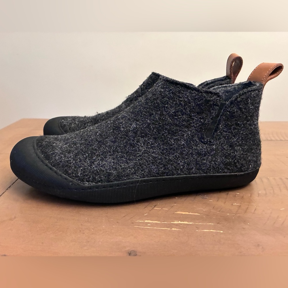 Huckberry Greys Wool Indoor Outdoor Slipper Boot - Size 9